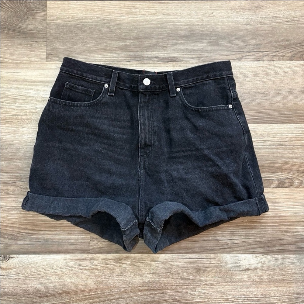 BDG Women’s Mom High-Rise Denim Shorts-size 31